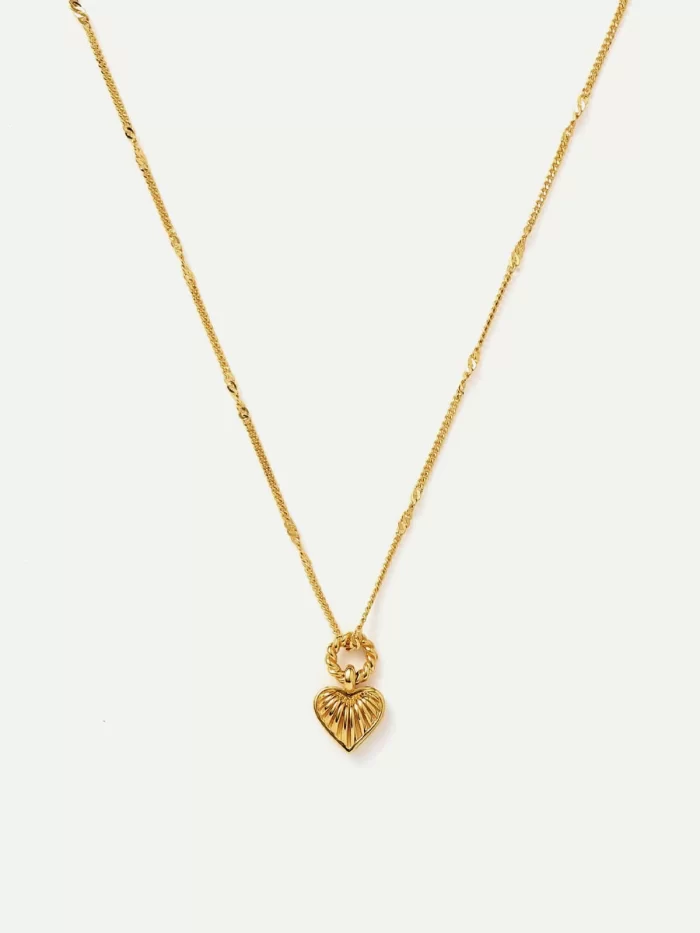 Heart Charm Pendant Necklace